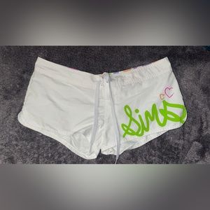 Y2K Sims brand swimming shorts